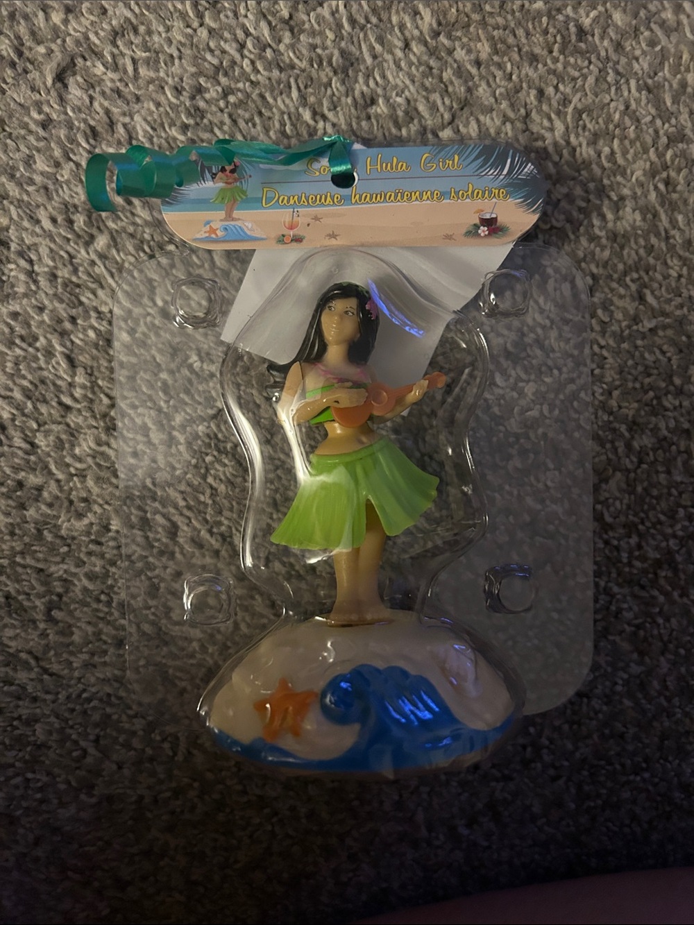 Hula Girl Solar Car Accessory